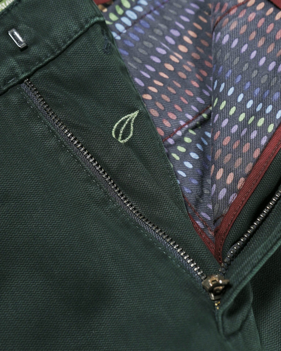 Meyer New York Chino Trousers – Green