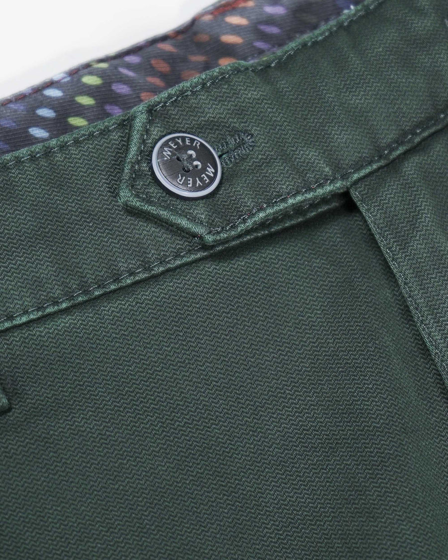 Meyer New York Chino Trousers – Green