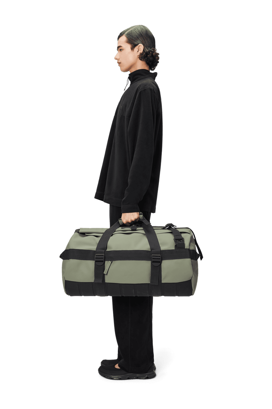 Rains Texel Duffel Bag W3 Drift - Green