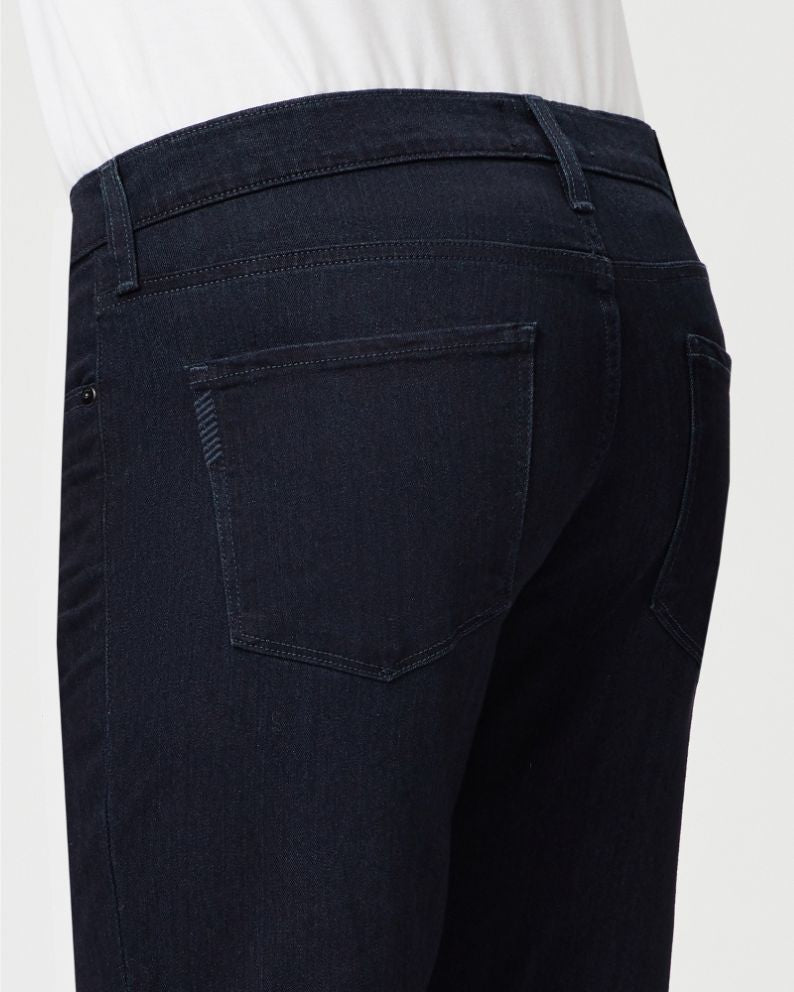 PAIGE Federal Inkwell Slim Straight Jeans - Dark Blue