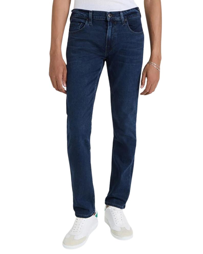 PAIGE Federal Jenkins Slim Straight Jeans - Dark Blue