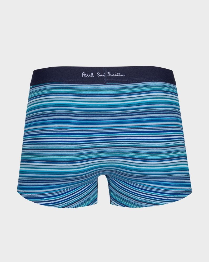 Paul Smith 3-Pack Signature Mix Trunks – Navy/Blue