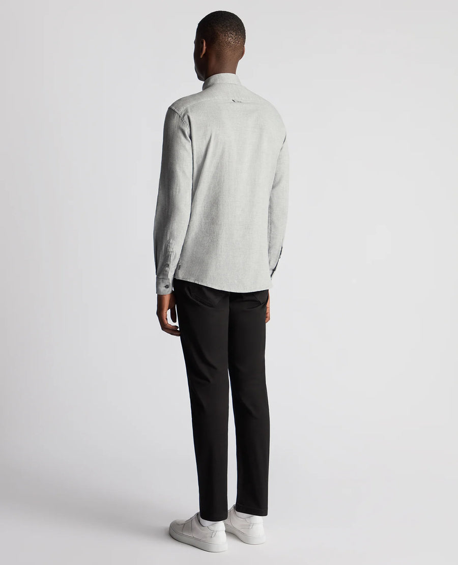 Remus Uomo Tapered Fit Casual Shirt - Grey
