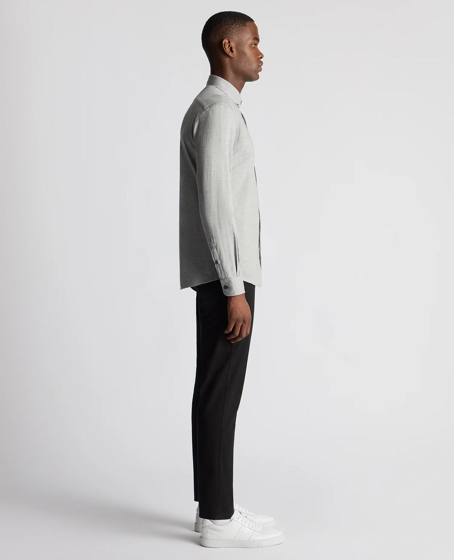 Remus Uomo Tapered Fit Casual Shirt - Grey