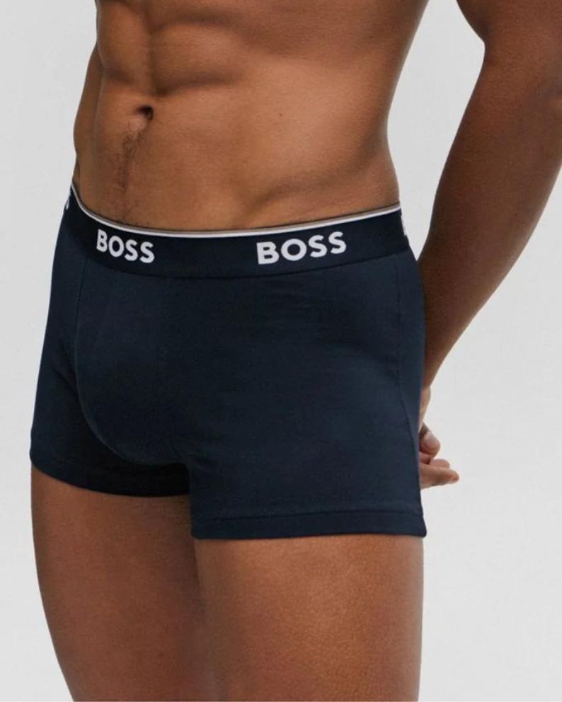 BOSS 3-Pack Stretch-Cotton Trunks – Multi
