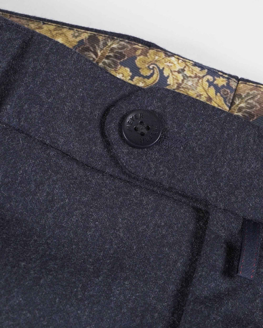 Meyer Bonn Ultimate Flannel Trousers – Blue