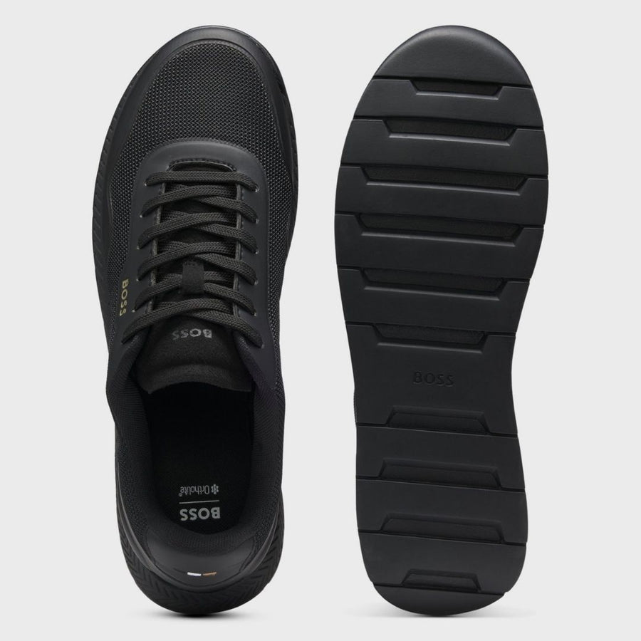 BOSS Titanium Runn Trainers – Black