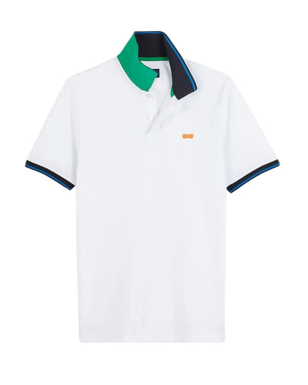 Eden Park White short-sleeved polo shirt - White