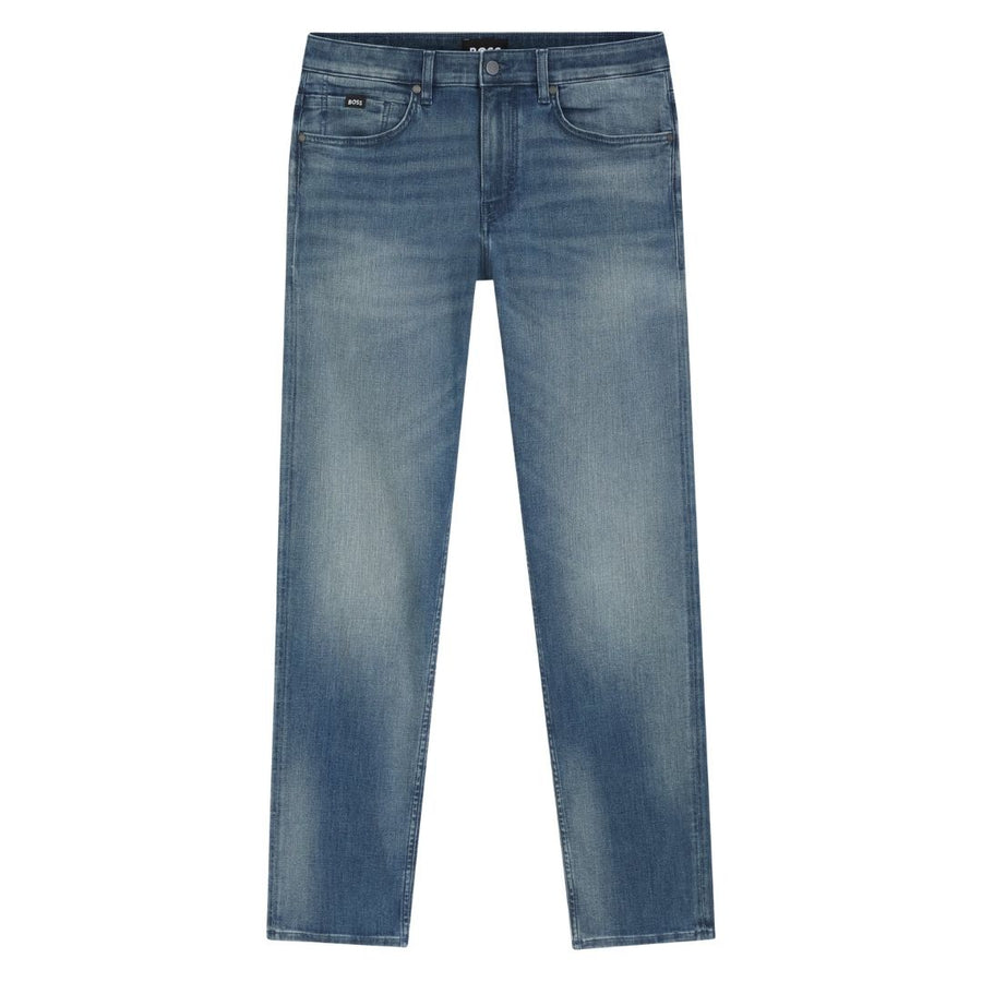 BOSS Black Delaware Slim Fit Jeans – Blue
