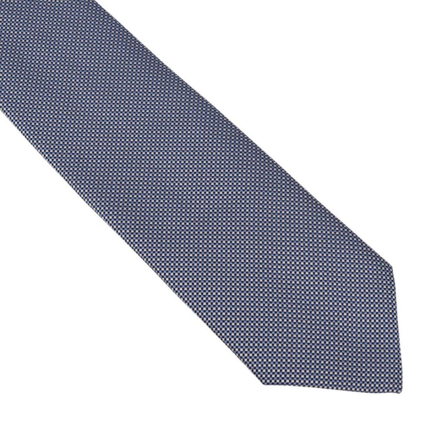 BOSS Silk Jacquard Pattern Tie – Purple