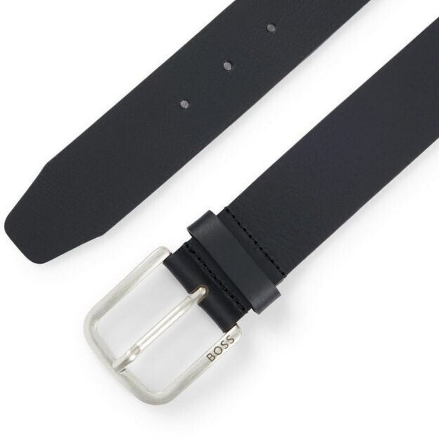 BOSS Buffalo Leather Belt – Black