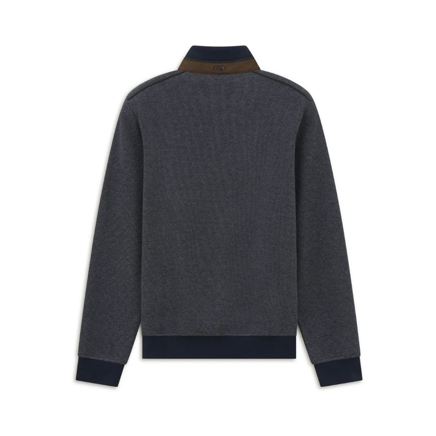 Bugatti Half Zip Sweatshirt - Navy (02135540)