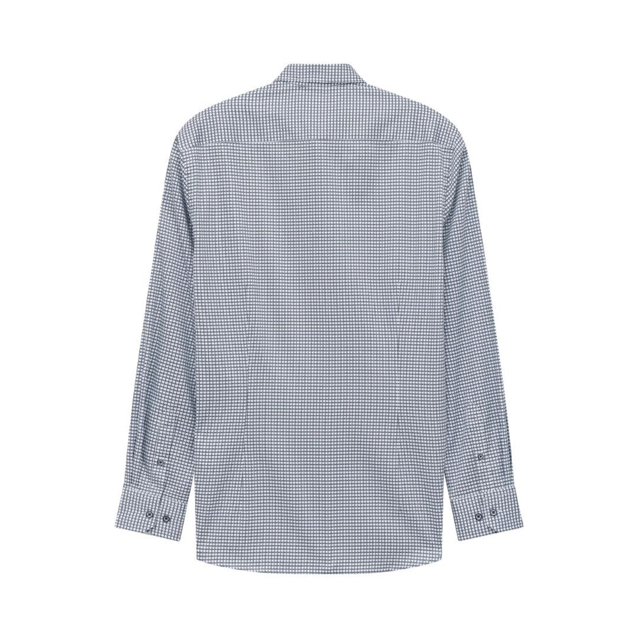 Bugatti Casual Shirt Micro Pattern - Navy (02136080)