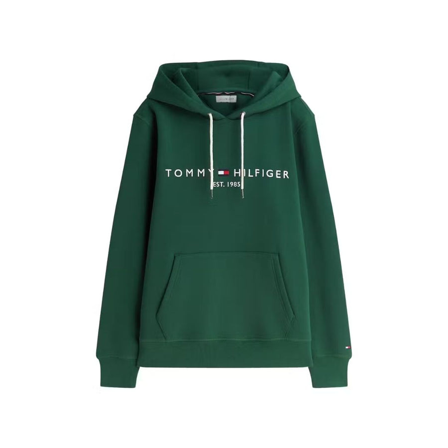 Tommy Hilfiger Logo Hoodie – Green