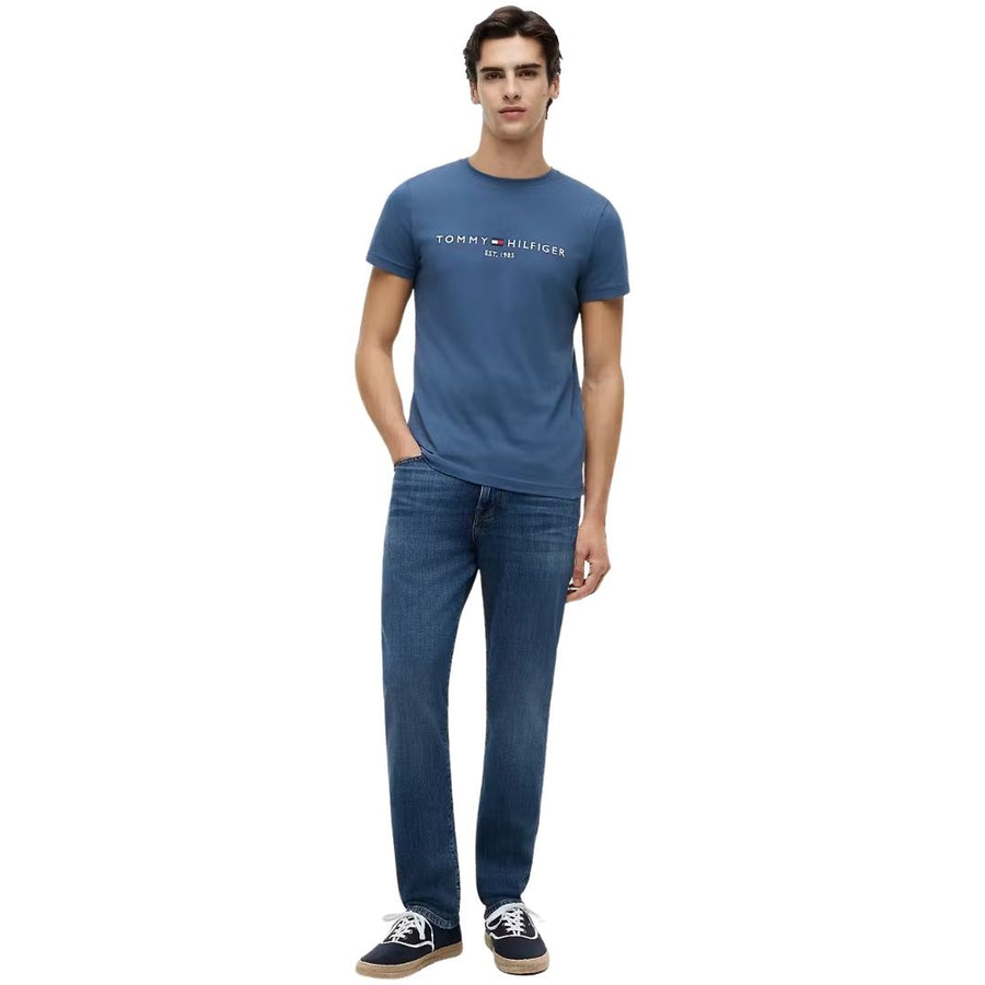 Tommy Hilfiger Logo T-Shirt – Blue