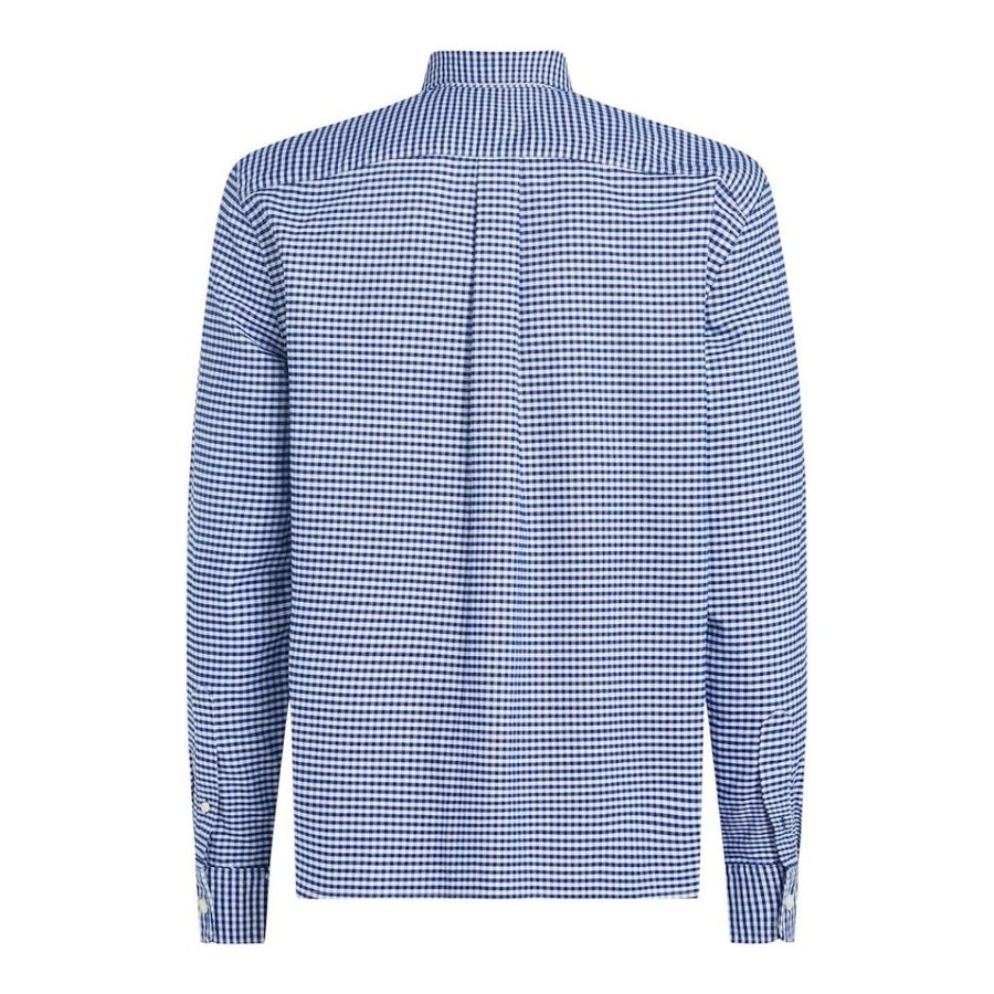 Tommy Hilfiger Heritage Oxford Gingham Regular Fit Shirt - Blue
