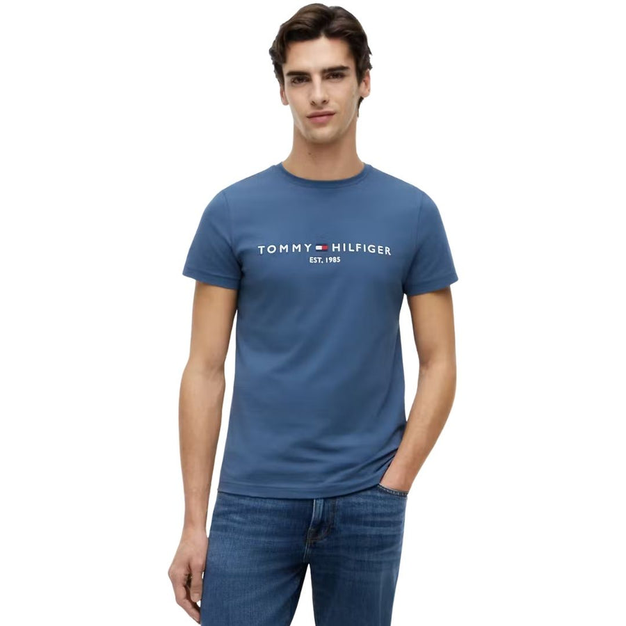 Tommy Hilfiger Logo T-Shirt – Blue