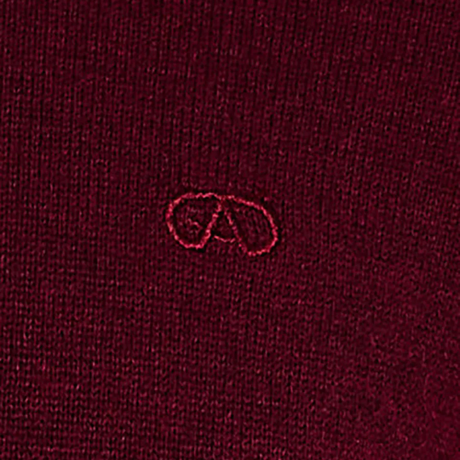 Andre Tory Half Zip - Burgundy