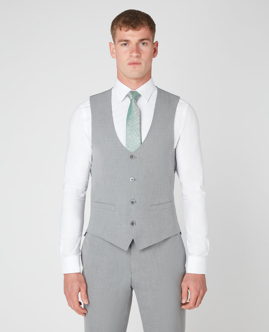 Remus Uomo Luca Waistcoat - Grey