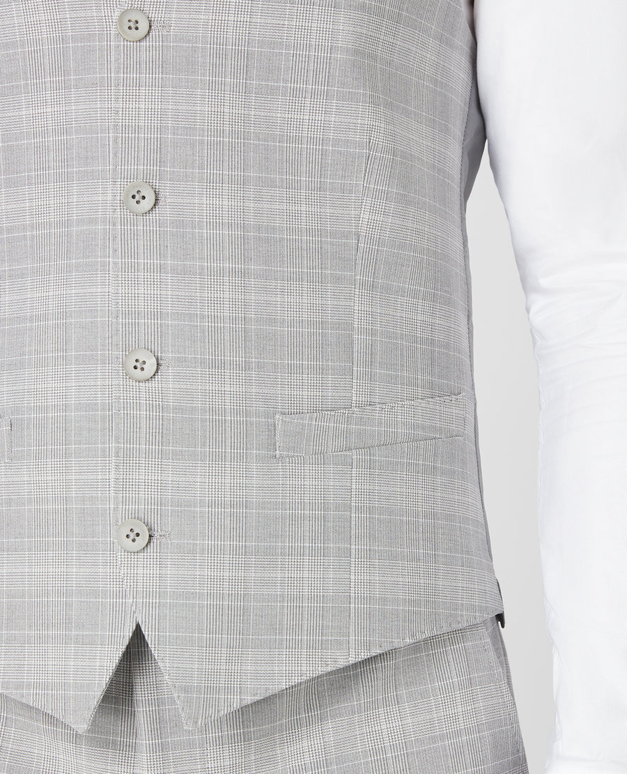 Remus Uomo Lanito Waistcoat - Grey
