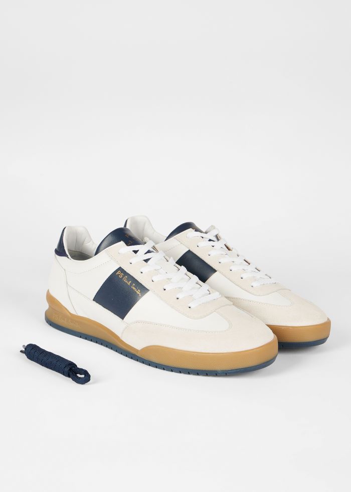 Paul Smith Dover Leather Trainers – White