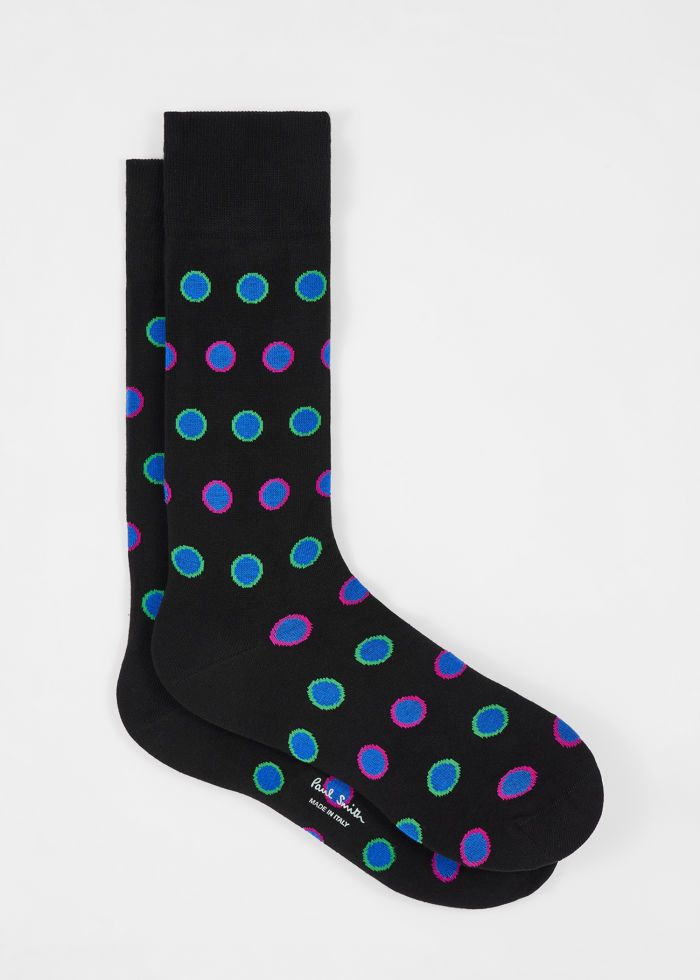 Paul Smith Joris Dot Socks – Black