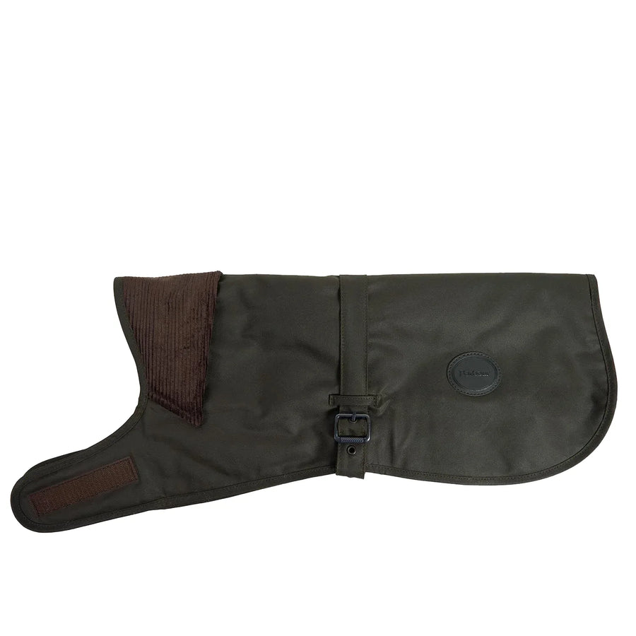 Barbour Dog Wax Coat - Olive Green