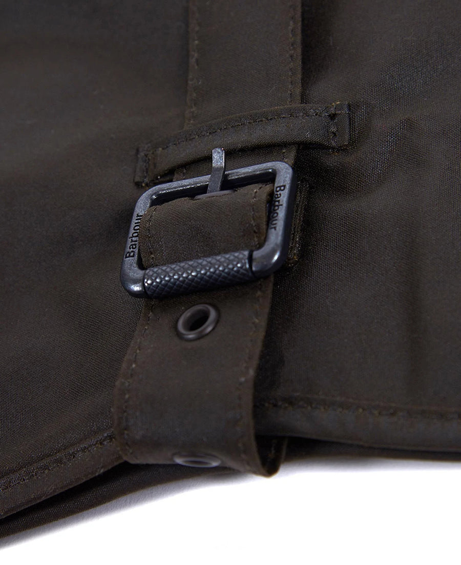 Barbour Dog Wax Coat - Olive Green