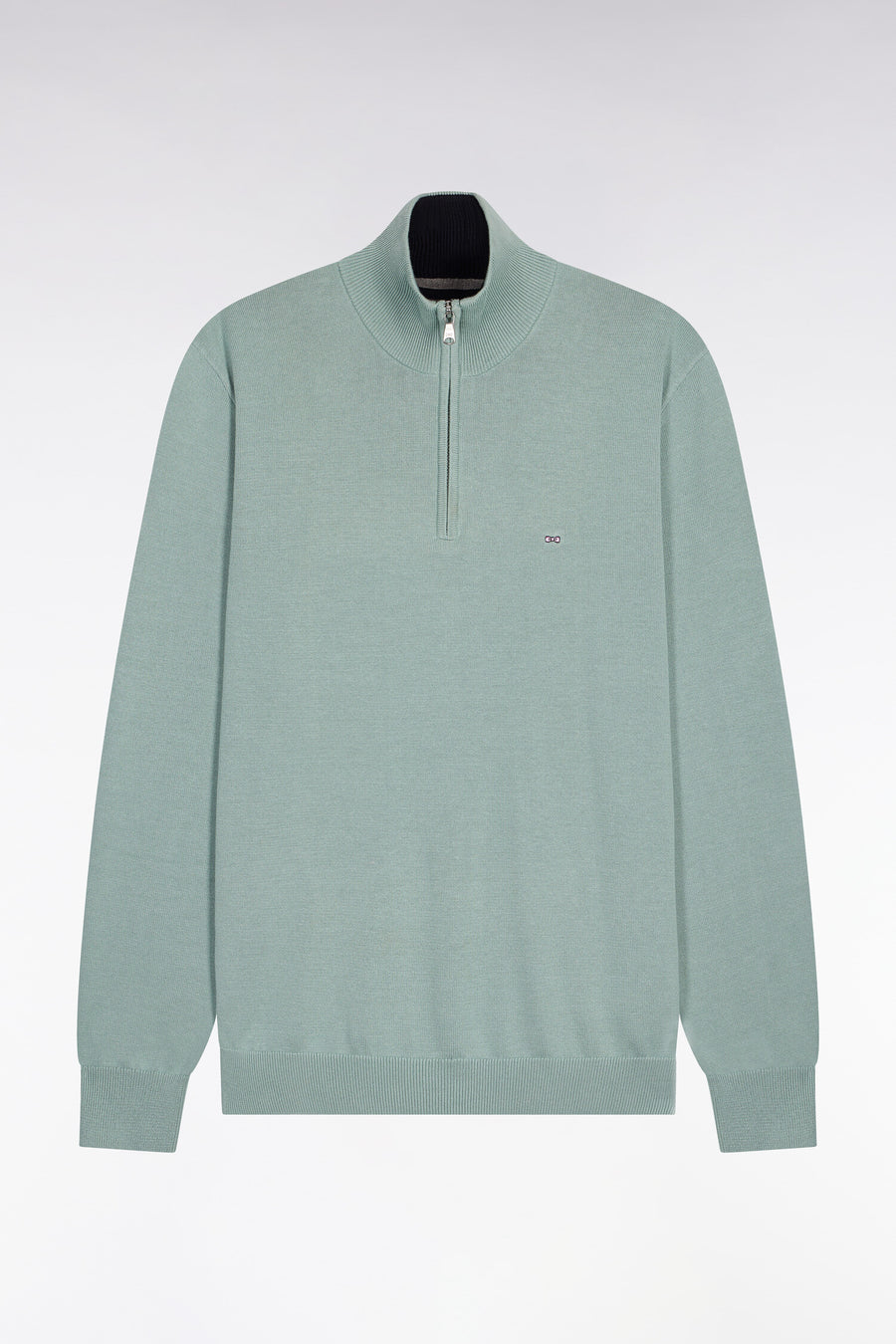 Eden Park Quarter Zip Pullover Knit - Green