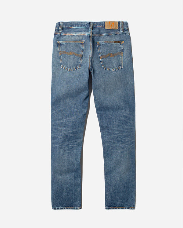 Nudie Jeans Gritty Jackson - Blue Traces Organic Jeans