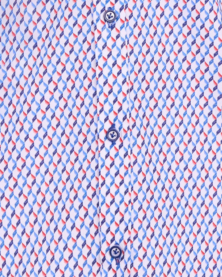 Andre Dodder Long Sleeve Casual Check Shirt - Mango
