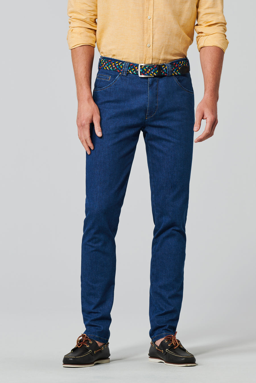 Meyer Oslo Denim Trousers – Denim