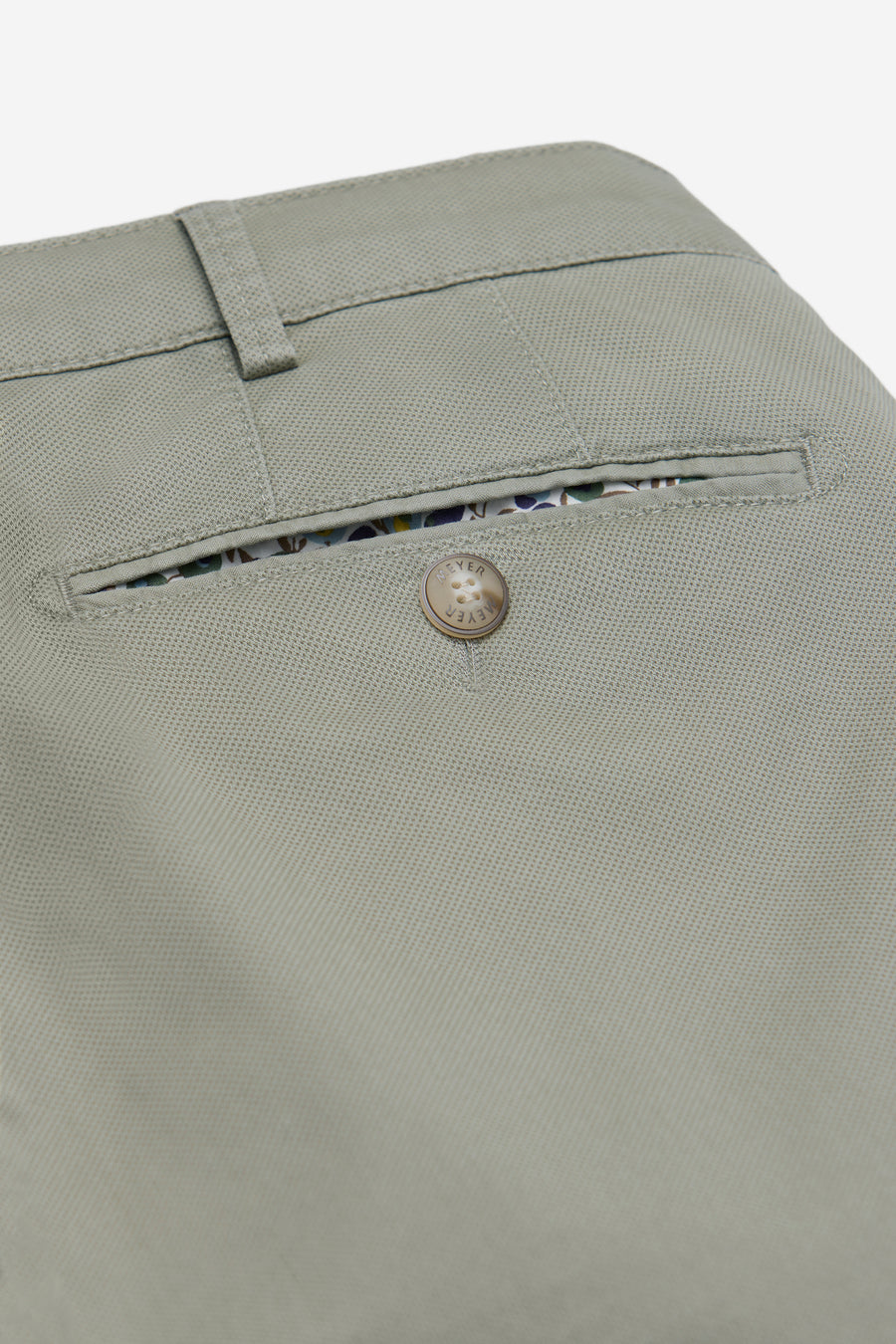 Meyer Bonn Chino Trousers – Green