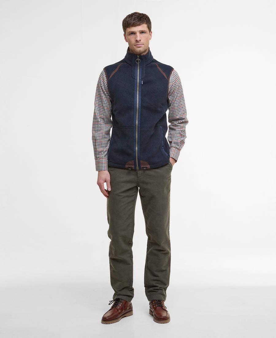 Barbour Langdale Gilet Fleece - Navy
