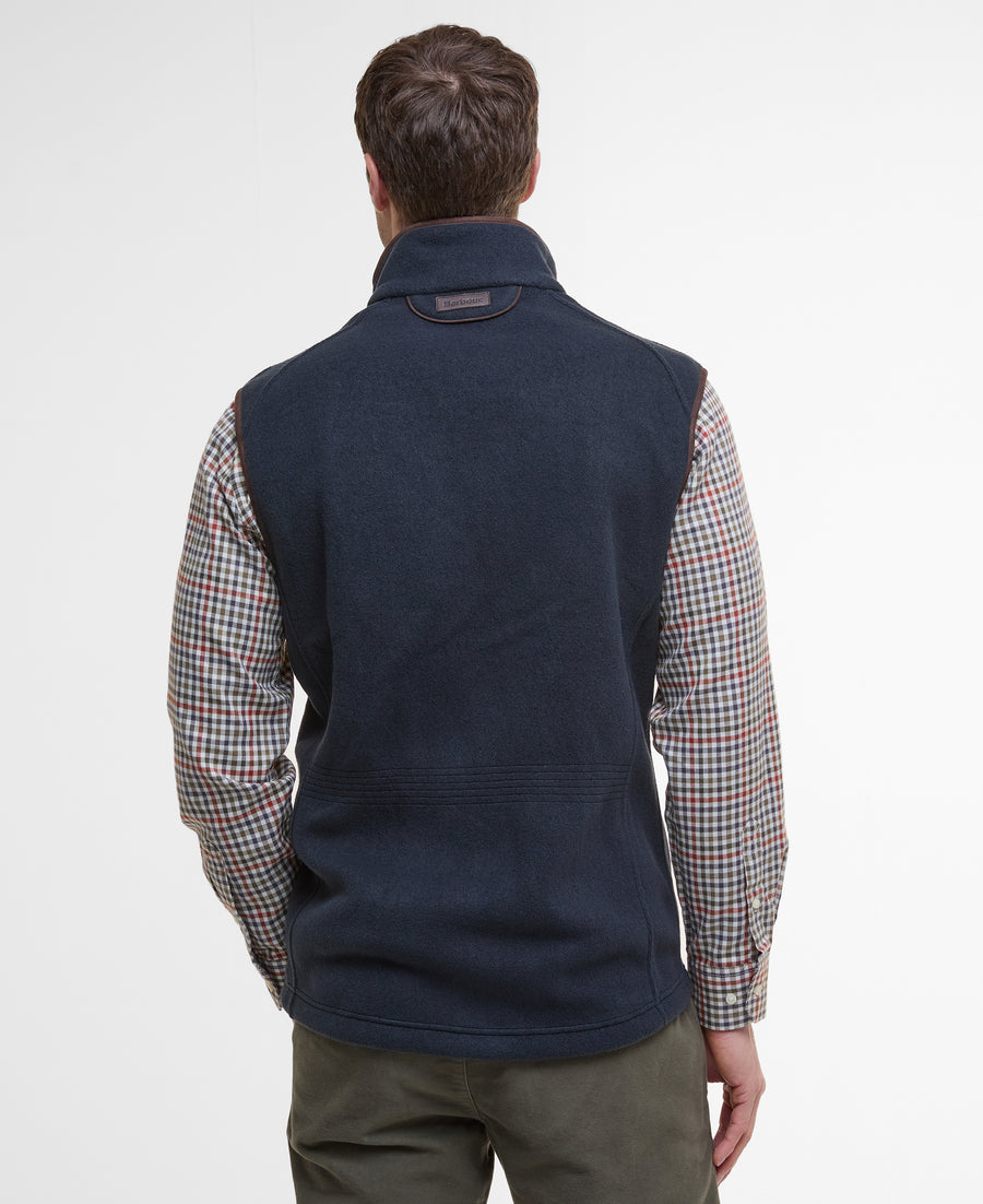 Barbour Langdale Gilet Fleece - Navy