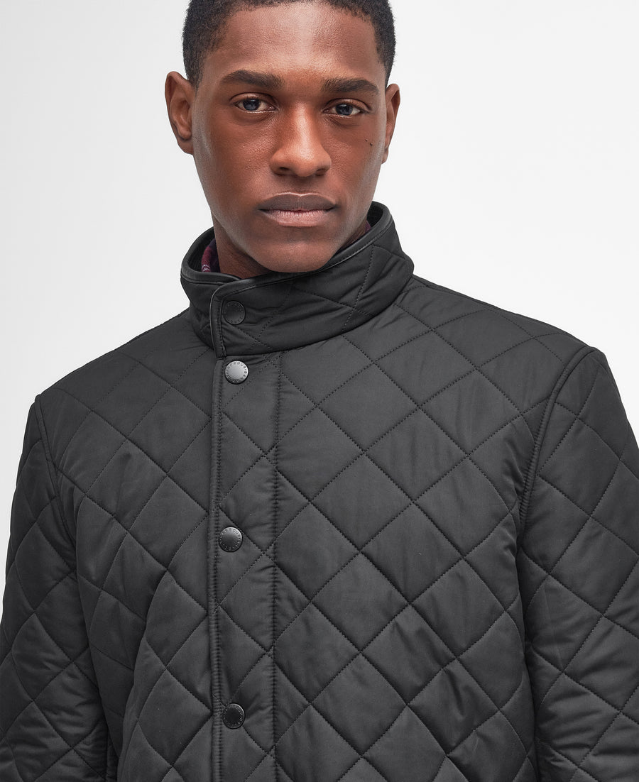 Barbour Powell Quilted Jacket - Black