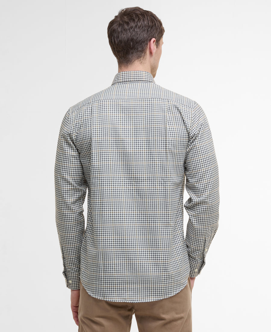 Barbour Henderson Thermo Weave Shirt - Whisper White