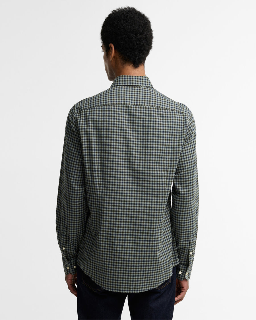 Barbour Finkle Tailored Long-Sleeved Shirt - Green