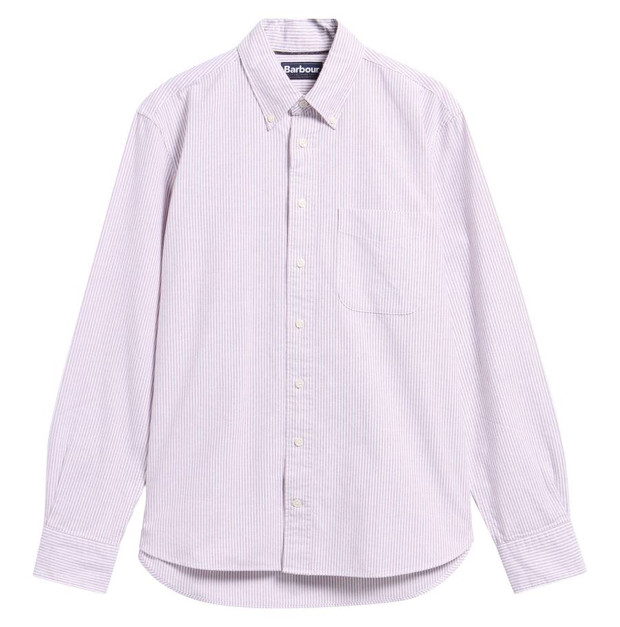 Barbour Striped Authentic-Fit Long-Sleeved Shirt - Red