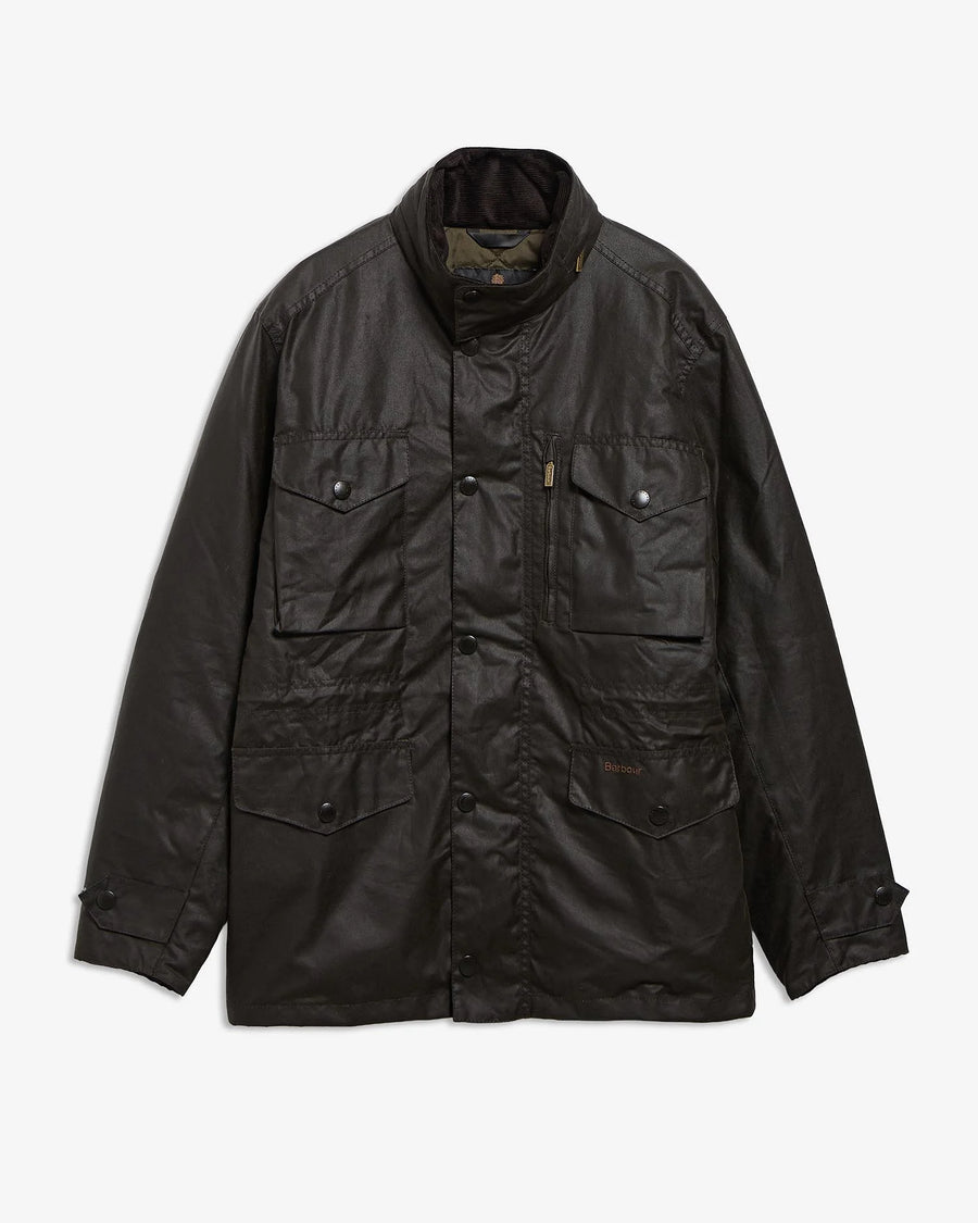 Barbour Sapper Wax Jacket - Olive