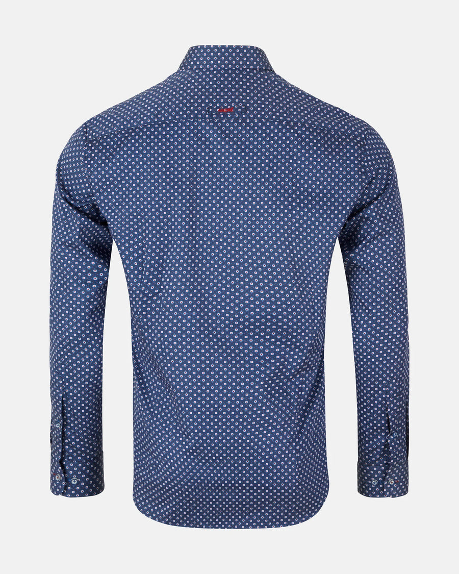 Andre Nevada Casual Shirt - Burgundy