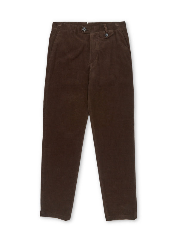 Oliver Spencer Fishtail Trousers Whitton Cord - Brown