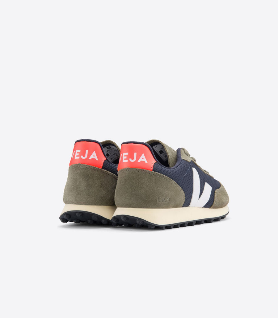 Veja Rio Branco Alveomesh - Navy / Green Trainers
