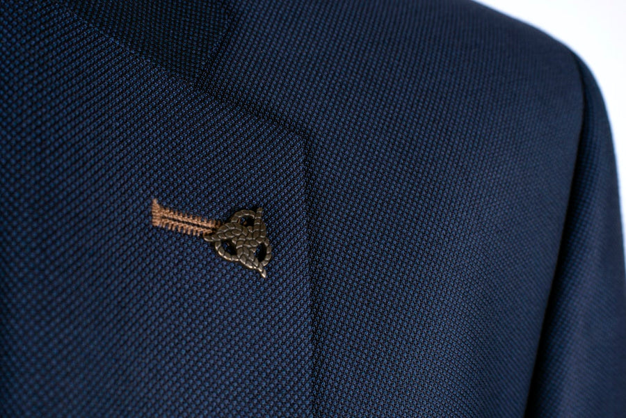 Roy Robson Regular Fit Reda Wool Suit Jacket - Blue