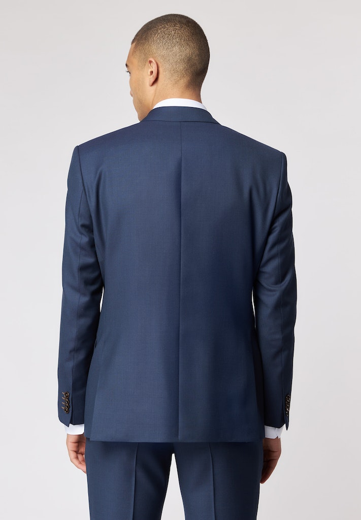 Roy Robson Regular Fit Reda Wool Suit Jacket - Blue