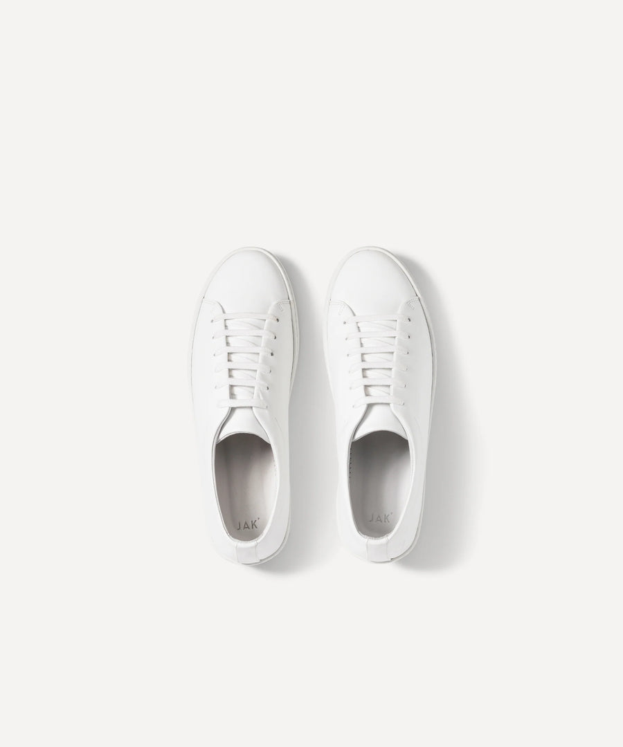 JAK Royal Leather Trainers - White