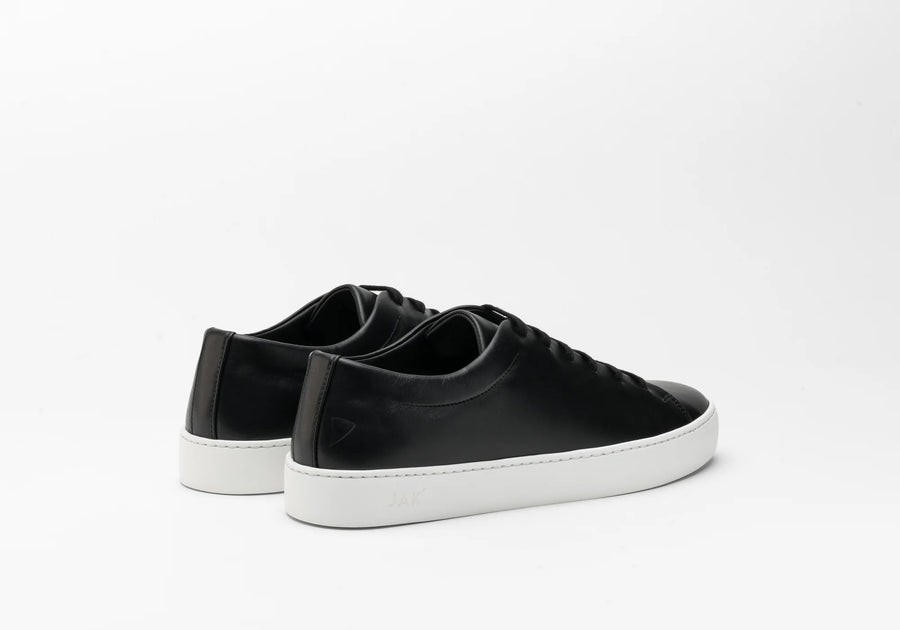 JAK Royal Leather Trainers - Black
