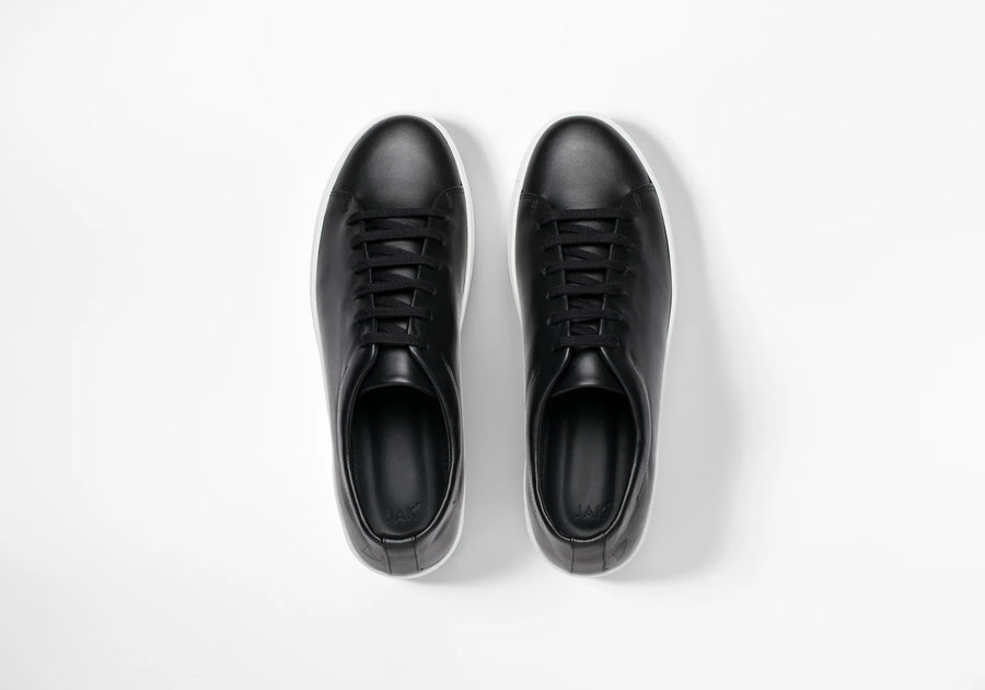 JAK Royal Leather Trainers - Black