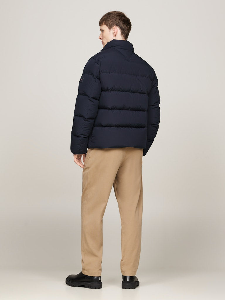 Tommy Hilfiger High-Neck Down Puffer Jacket – Navy