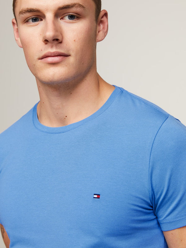 Tommy Hilfiger Crew Neck Extra Slim Fit T-Shirt - Blue